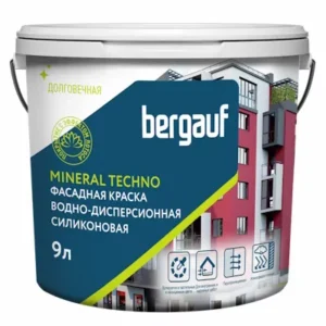 Mineral Techno U, База А, 9 л, краска фасадная
