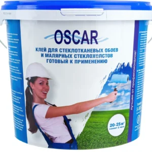 Клей "Oscar" 10кг. акриловый для стеклообоев GOs10