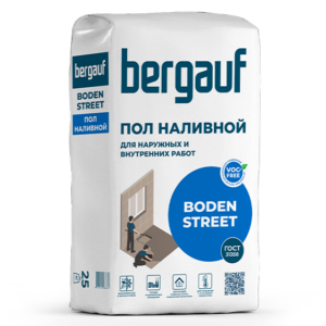 Boden Street 25 кг. пол для внутренних и наружных